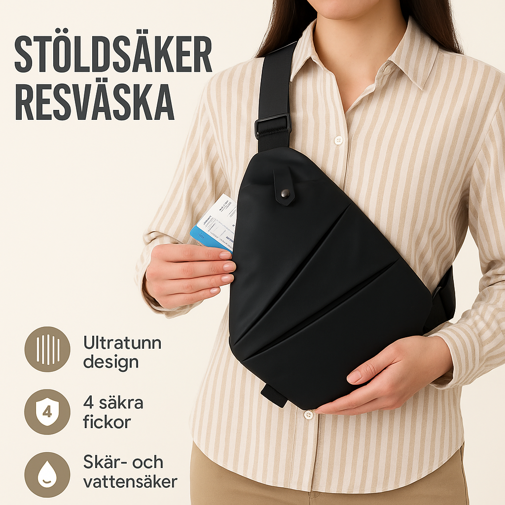 Stöldsäker Resväska